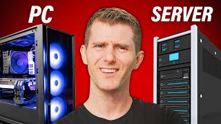 What’s The Difference Between A Server and a PC [upl. by Kucik60]