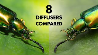 8 Macro Photography Diffusers Compared [upl. by Ettenwahs]