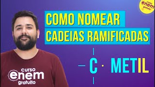 COMO NOMEAR CADEIAS RAMIFICADAS  Resumo de Química Orgânica para o Enem [upl. by Ika]