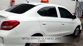 AutoComercia MITSU MIRAGE 2024 Autos Accidentados [upl. by Anned]