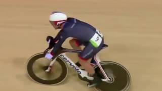 Rio 2016 Mark Cavendish causes crash in Olympic omnium racemp4 [upl. by Oigaib109]