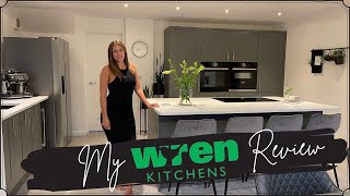 MY WREN KITCHEN REVIEW  JULY 2022 [upl. by Yauqaj]