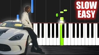 Wiz Khalifa  See You Again ft Charlie Puth  SLOW EASY Piano Tutorial by PlutaX [upl. by Evangelia]