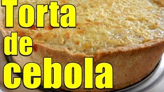 TORTA DE CEBOLA COM QUEIJO VOCE NUNCA COMEU NADA IGUAL DELICIOSA E SABOROSA POR MARA CAPRIO [upl. by Leinahtan689]