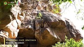 Amazing Bhimbetka Rock Shelters  India’s Oldest Art Gallery  MP Tourism [upl. by Kubis]