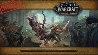 Rediff LALPHA EST ARRIVEE  Découverte de Battle for Azeroth  Drustvar partie 1 [upl. by Aivital]