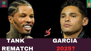 GERVONTA DAVIS AND RYAN GARCIA TALK TO MAKE A REMATCH HAPPEN IN 2025 ONLY IF [upl. by Eelah]