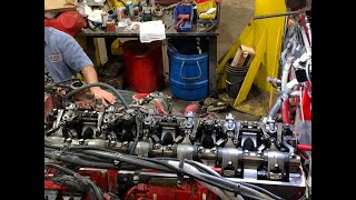 Cummins ISX Adjusting Valves Injectors amp Exhaust Brake [upl. by Mcintyre683]