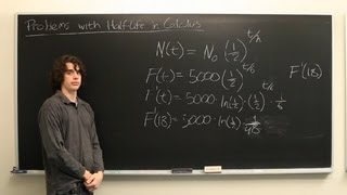 Problems With HalfLife in Calculus  Calculus Explained [upl. by Melisent]