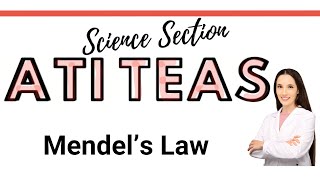 ATI TEAS 7 Science Course  Mendels Law [upl. by Lasorella]