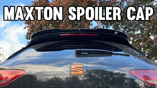 MAXTON SPOILER CAP INSTALL CUPRA 290 FACELIFT [upl. by Igic]