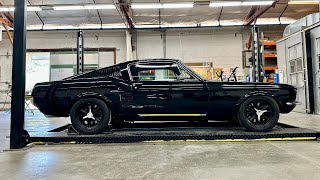 ITS ALIVE 1967 Mustang Fastback Startup amp Walk Around [upl. by Ahsatal]