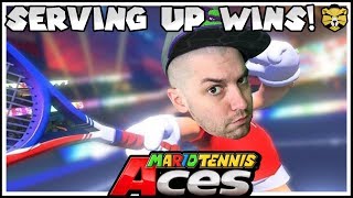 Tennis Smash Plus Ultra Mario Tennis Aces Demo [upl. by Jacobs]