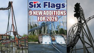 Six Flags Announces 9 New Additions for 2026  What Will Replace Kingda Ka [upl. by Yvon]