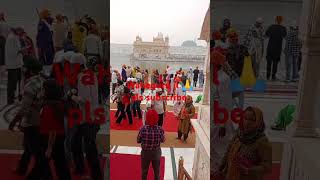 🙏 Waheguru ji 🙏Golden Tample 🙏youtubeshort viralvideo 🙏 [upl. by Adnohser]