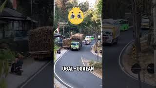 Truk ini mengambil bagian jalan pengendara didepannyatruk keren shortvideo shorts [upl. by Lahcar]