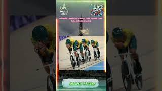 Australia Dominates in Men’s Team Pursuit Wins Gold at Paris Olympics paris2024 [upl. by Ackler]