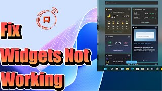 How to Fix Widgets Not Working in Windows 11 [upl. by Dorreg]