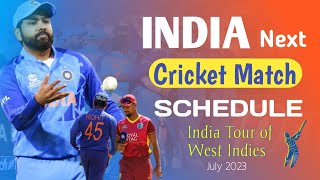 India Cricket Schedule 2023 Match Dates and complete fixtures for upcoming T20 ODI and Test series [upl. by Perdita]