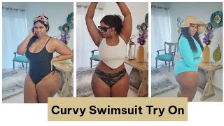 Plus Size Swimsuit Try on Haul and Review Video  Punta Cana edition [upl. by Iat597]