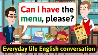 Shadowing English Conversation Practice At the Coffee Shop Improve English Speaking Skills [upl. by Niraj]