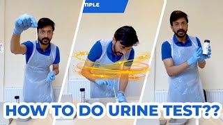 How to do Urine Dipstick Test by Dr Ankur Garg  Aspire Education  PLAB2 [upl. by Niwrek]