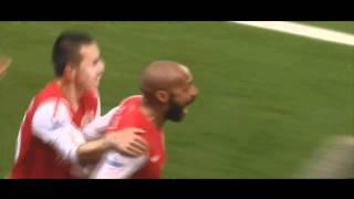 Goal Thierry Henry 10 Arsenal VS Leeds 090112 78 FA Cup HD [upl. by Nations]