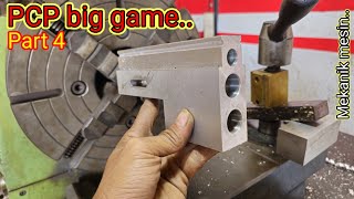 Making chamber PCP big game game with a lathe Part 4 [upl. by Jb1]