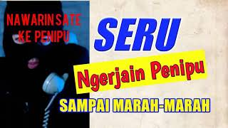 Serunya ngerjain PENIPU ditawari sate malah marahmarah [upl. by Joey]