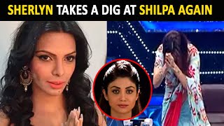 Sherlyn Chopra hits out at Shilpa Shetty giving sashtang pranams to artists on TV [upl. by Atteloiv948]