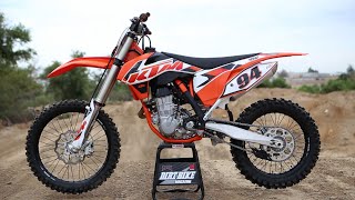 2015 KTM 450SXF  The 15s [upl. by Joceline53]