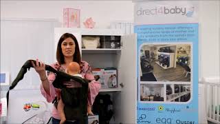 Ergobaby Omni 360 Cool Air Mesh  Front carry parent facing [upl. by Buke]