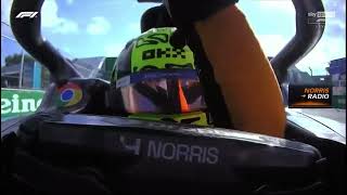 Lando Norris First Win Radio Message  Miami Grand Prix [upl. by Alexia]