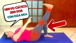 Como resolver a Dor no Ciático com 2 exercícios [upl. by Arabrab]