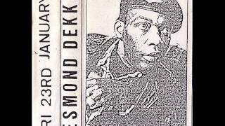 Desmond Dekker  The Israelites Live  Basins Niteclub Portsmouth 23011987 [upl. by Aesoh]