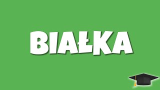 BIAŁKA  BIOLOGIA KLASA 1 [upl. by Lennard]