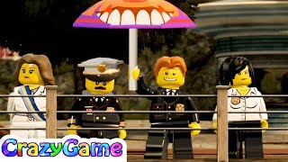 Lego City Undercover 100 Guide 15 Blackwells Moonbase Red Brick Police Shield etc [upl. by Eserahc]