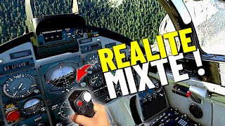 La REALITE MIXTE dans FLIGHT SIMULATOR  Meta Quest 3 [upl. by Esilahs617]