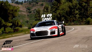 2016 Audi R8 V10 Plus  Thrilling Offroad Adventure in Forza Horizon 5 [upl. by Ellerrehs798]