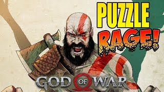 EPIC PUZZLE RAGE God Of War Hard Mode Rage 8 [upl. by Carny]