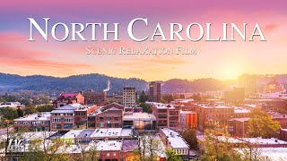 North Carolina 4K  NC Scenic Relaxation Drone Video [upl. by Yuji287]