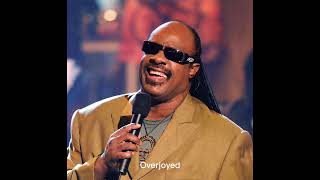 Overjoyed  Stevie Wonder 1985 audio hq [upl. by Tull]