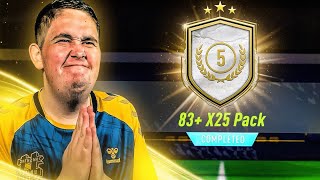 So I opened my 83 x 25 Pack on FIFA 22 [upl. by Aeriel621]