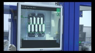 Epson 6Axis Robot Used on Automated Chip Assembly Machine [upl. by Frodeen]