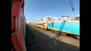 12490 Dadar  Bikaner Express Skipping Bhayander Station [upl. by Colin]