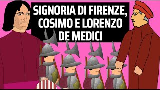 Signoria di Firenze Cosimo e Lorenzo de Medici rivolta dei Ciompi Savonarola flipped classroom [upl. by Linad]