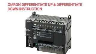 OMRON PLC DIFFERENTIATE UP AND DIFFERENTIATE DOWN INSTRUCTION [upl. by Yeuh]