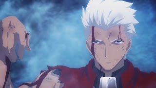 Archer vs Lancer  Full Fight HD  Fate stay night Unlimited Blade Works [upl. by Yajnas655]