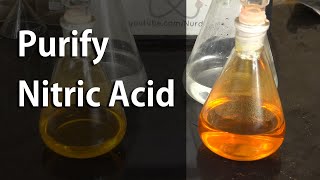 Nitric Acid Concentration and Purification Azeotropic and Fuming [upl. by Caddaric661]