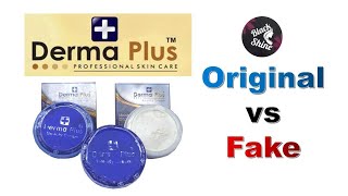 Derma Plus Cream  Original vs Fake Derma Plus Cream  Full review [upl. by Anilet]